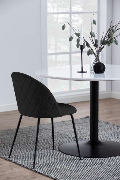Polsterstuhl LODI mit Stoff Dublin, VE4