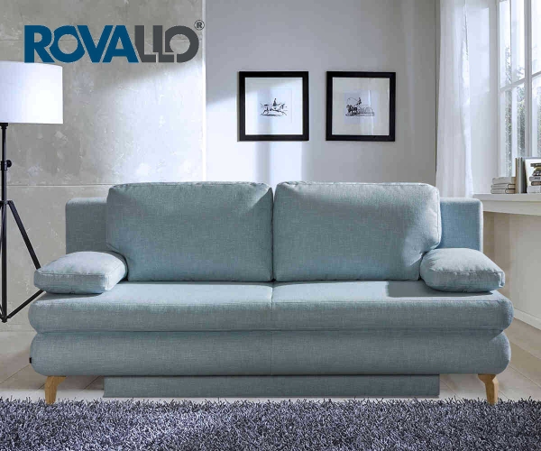 ROVALLO® Schlafsofa ROBERT inkl. Rückenkissen