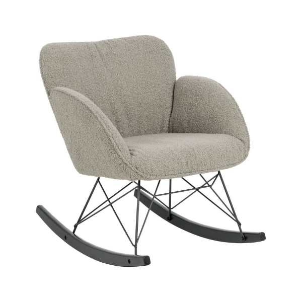 Schaukelstuhl SESTO mit Stoff Orson
