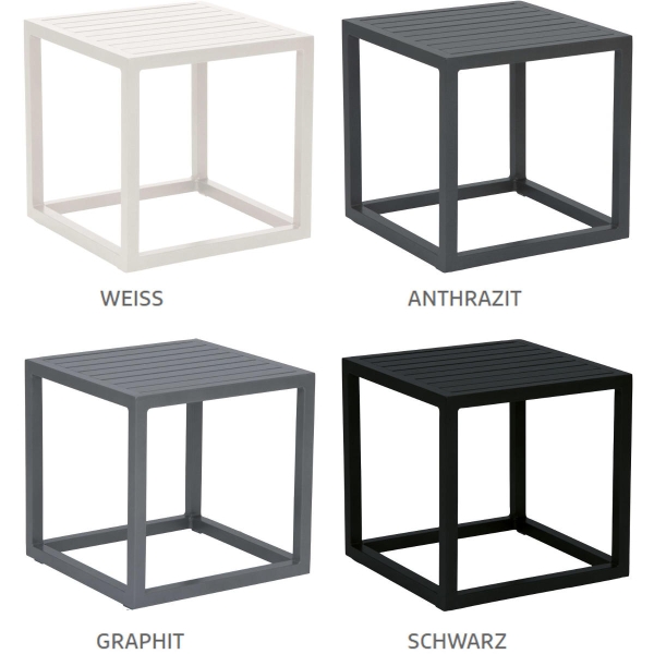 STERN® Beistelltisch ROBIN 40x40cm 4 Farben