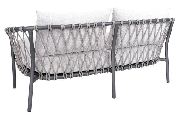 STERN® Lounge Sofa 2-Sitzer KLEA mit Sitz- und Rückenkissen