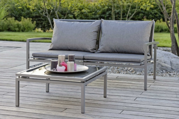 STERN® Terrassen- Loungeserie SKELBY graphit