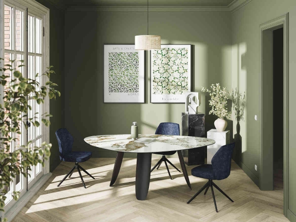 Stuhl VIENNA mit 180° Drehsitz