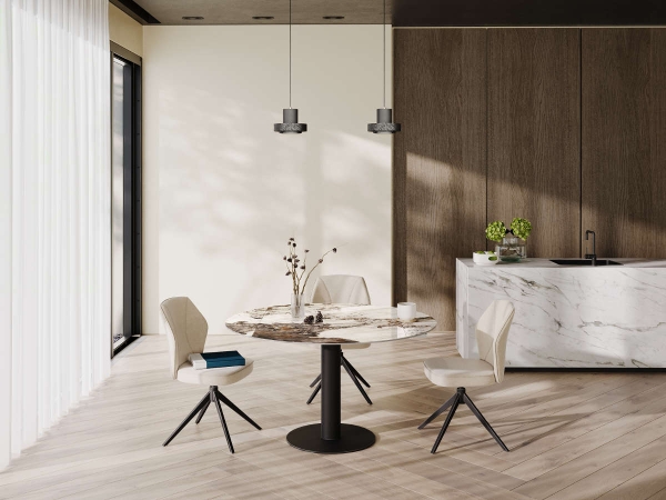 Stuhl VIENNA mit 180° Drehsitz