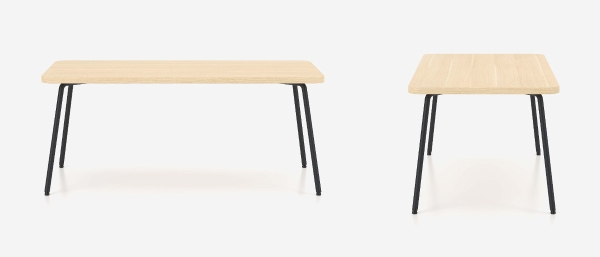 Beistelltisch ZONE 55 x 110 cm melaminbeschichtet