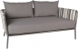 Preview: STERN® Lounge Sofa 2-Sitzer SPACE mit Kissen
