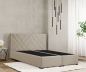 Preview: Boxspringbett MODENA 30 mit CROSS Kopfteil