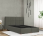 Preview: Boxspringbett MODENA 30 mit CUBE Kopfteil