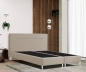 Preview: Boxspringbett PALERMO 20 mit LINE Kopfteil