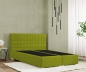 Preview: Boxspringbett MODENA 30 Mit QUADRO Kopfteil