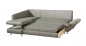 Preview: ROVALLO® Eck-Schlafsofa LUISA mit Ottomane