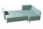 Preview: ROVALLO® Eck-Schlafsofa NILAS mit Ottomane