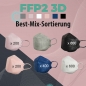 Mobile Preview: Hantermann Deutschland FFP2 3D Maske Best-Mix