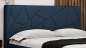 Preview: Boxspringbett PALERMO 20 mit MOSAIC Kopfteil