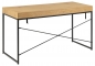 Preview: Schreibtisch TAVENNA 140x58x76cm Wildeiche Dekor