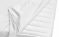 Preview: Seidenjersey Hygiene-Spannbezug mit Seiten aus Polyester-Jersey