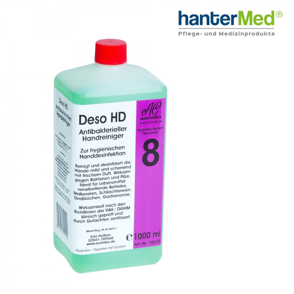 Deso HD Antibakterieller Handreiniger, 1000 ml
