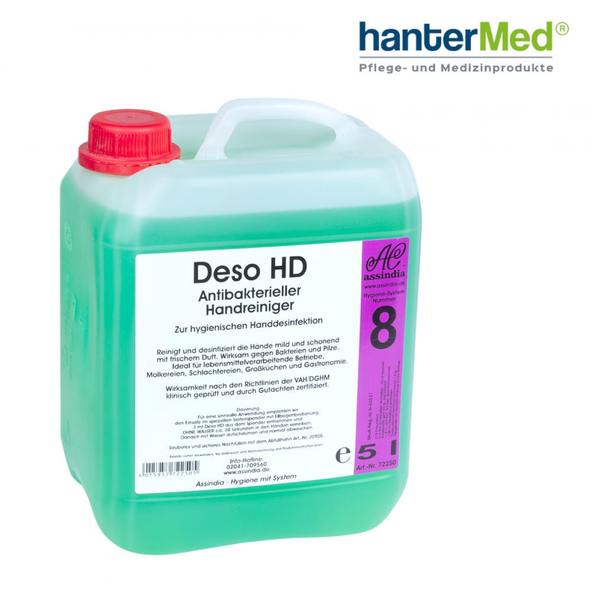 Deso HD Antibakterieller Handreiniger, 5l Kanister