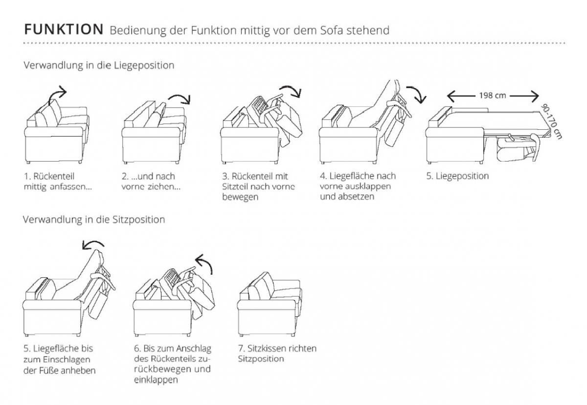 ROVALLO® Schlafsofa SONNY