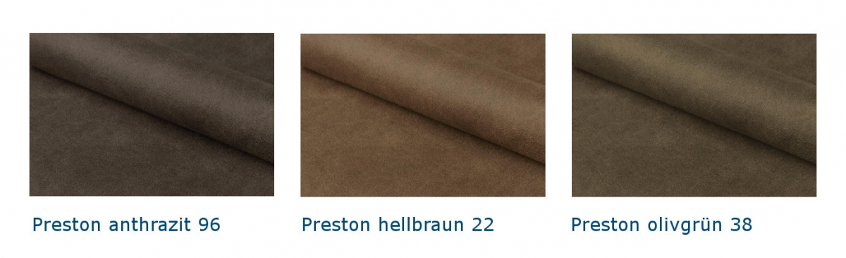 Drehstuhl MOLLARELLA mit Stoff Preston, VE4