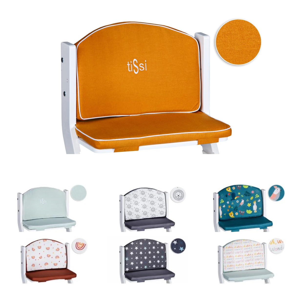 tiSsi® Sitzpolster Sitzverkleinerer für Kinder Hochstuhl