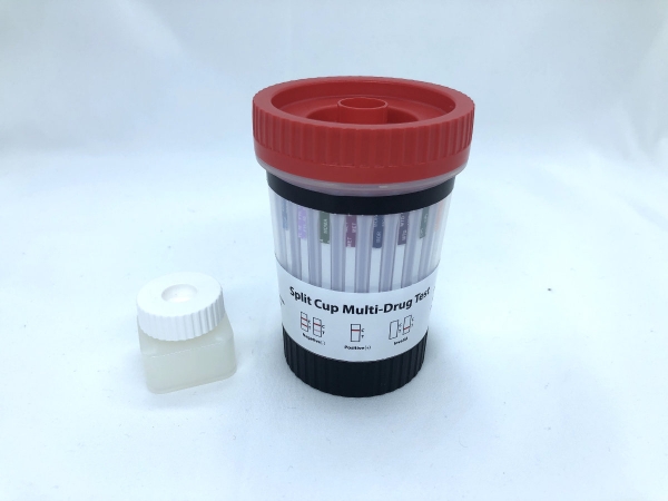 iSplit Cup Multi 12-fach Medikamenten Drogen Urin Schnelltest, VE25
