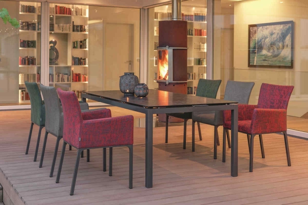STERN® Terrassenstuhl ARTUS Dining Sessel mit Armlehne