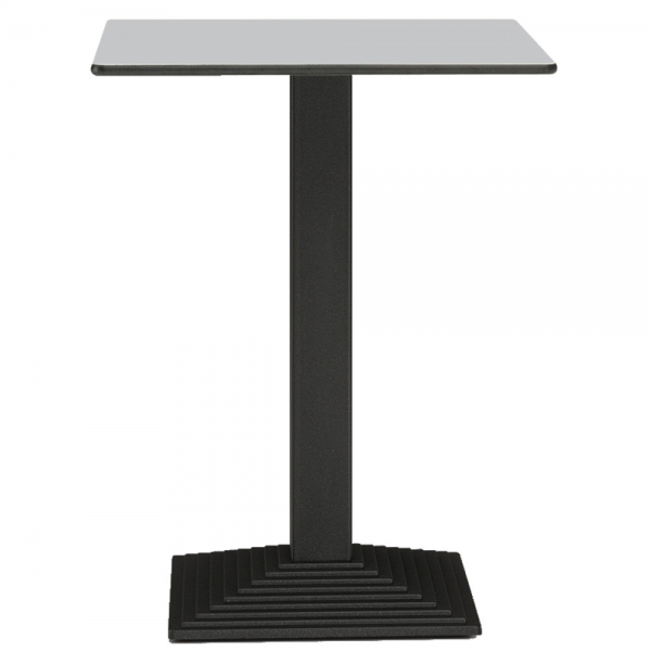 PEDRALI® Tischgestell STEP 40x40cm eckige Säule schwarz, ohne Tischplatte